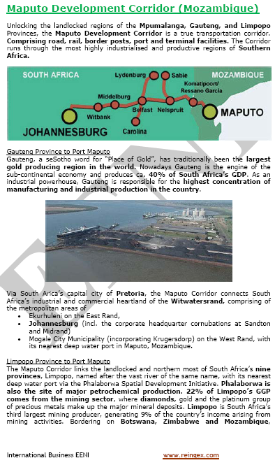Maritime Transportation Course: Port of Maputo (Mozambique)