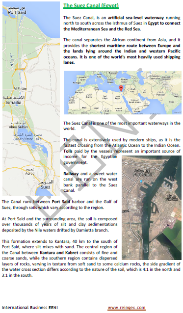 Canal de Suez (Curs Màster EAD)