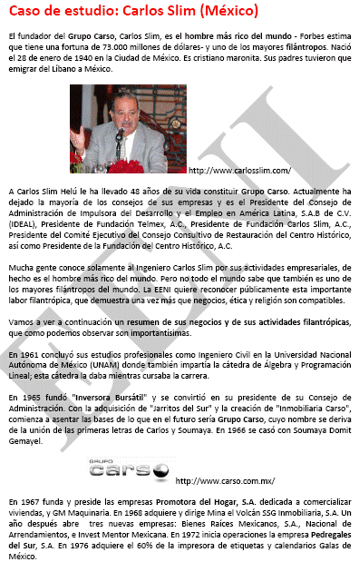 Carlos Slim empresario mexicano