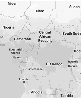 Estudar na África Central (Doutoramento, mestrado)  Angola, Burúndi, Camarões, República Centro-Africana, Chade, Guiné Equatorial, Gabão, Congo, República Democrática do Congo, Ruanda, São Tomé e Príncipe