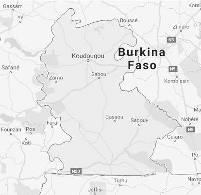 Negócios na região Central-Oeste (Burquina Faso)