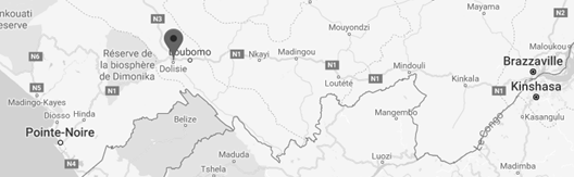  Brazzaville - Kinkala - Dolisie - Pointe-Noire (Congo)