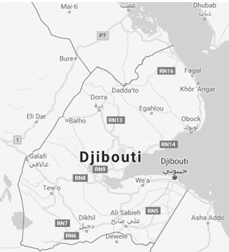 Jibuti (Comércio exterior, exportação)