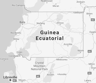 Negocis províncies de Guinea Equatorial