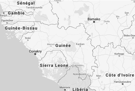 Guinea Conakry, Kankan, Nzérékoré, Guéckédou, Kindia (negocis, comerç exterior)