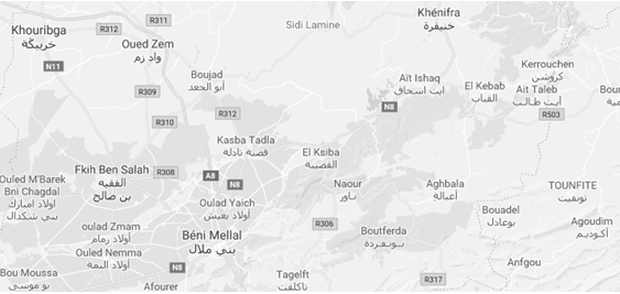 Comércio Exterior e Negócios na região marroquina: Béni Mellal, Khénifra