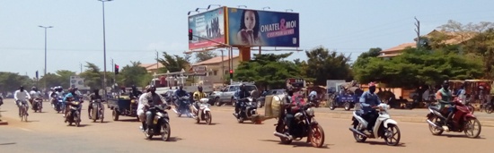 Motos en Burkina Faso