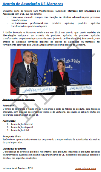 Acordo de Associação União Europeia-Marrocos